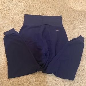 Figs navy maternity pants